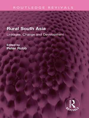 cover image of Rural South Asia